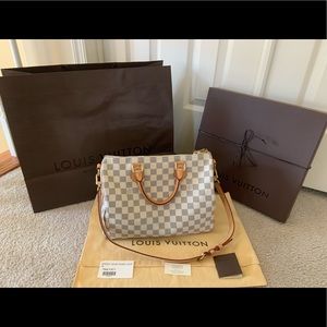 Louis Vuitton Speedy B 30 in Azur